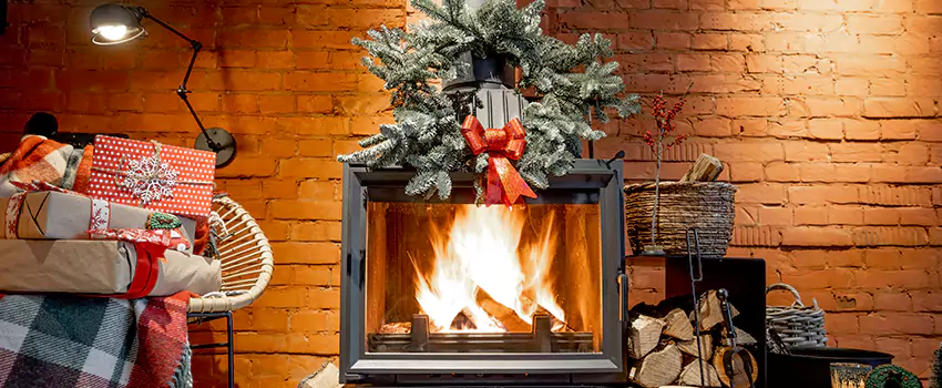 Travis Industries Linear Gas Fireplace Installation in Bartlesville, Oklahoma