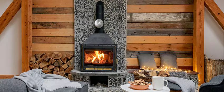 Thelin Hearth Products Direct Vent Gas Stove Fireplace Inspection in Bartlesville, Oklahoma